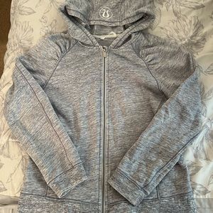 LULULEMON ATHLETICA Women’s Zip-Up Jacket Gray 10